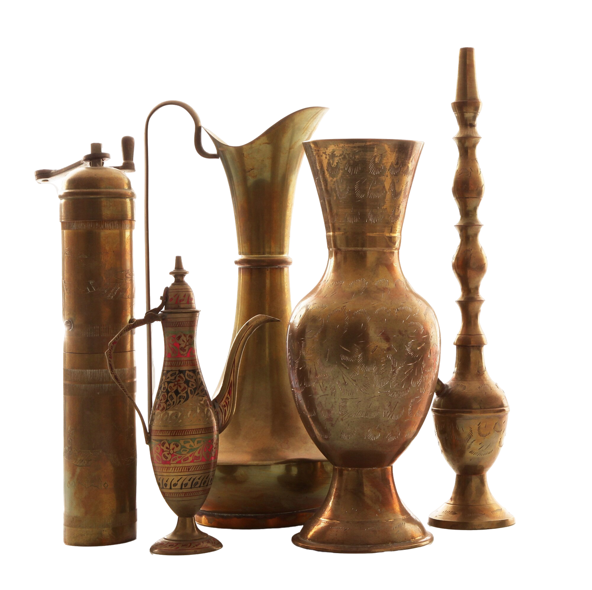 brass-objects-white