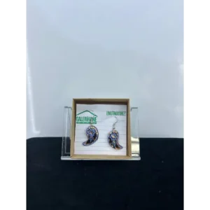 El İşlemeli Bakır Küpe