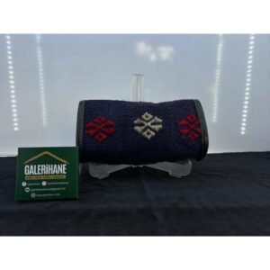 Kapaklı Deri Kilim Cüzdan - Görsel 3