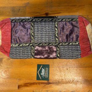 KUMAŞ PATCHWORK SİLİNDİR YASTIK 20 X 46