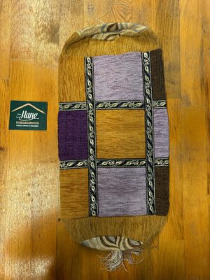 KUMAŞ PATCHWORK SİLİNDİR YASTIK 20 X 46