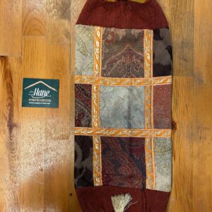 KUMAŞ PATCHWORK SİLİNDİR YASTIK 20 X 46
