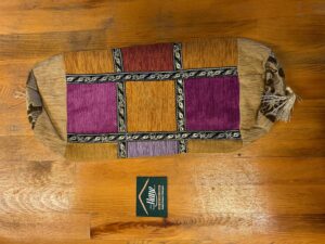 KUMAŞ PATCHWORK SİLİNDİR YASTIK 20 X 46