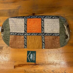 KUMAŞ PATCHWORK SİLİNDİR YASTIK 20 X 46