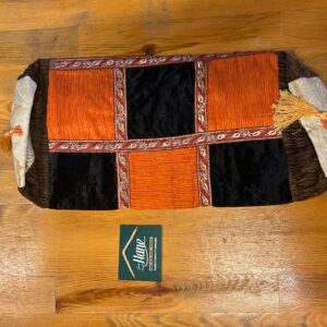 KUMAŞ PATCHWORK SİLİNDİR YASTIK 20 X 46