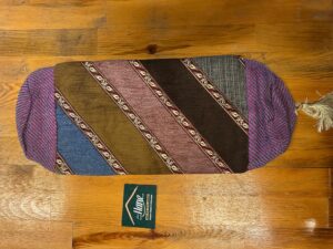 KUMAŞ PATCHWORK SİLİNDİR YASTIK 20 X 46