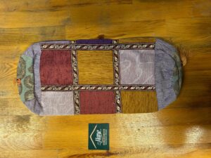 KUMAŞ PATCHWORK SİLİNDİR YASTIK 20 X 46