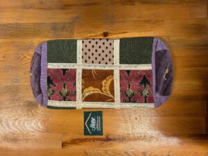 KUMAŞ PATCHWORK SİLİNDİR YASTIK 20 X 46