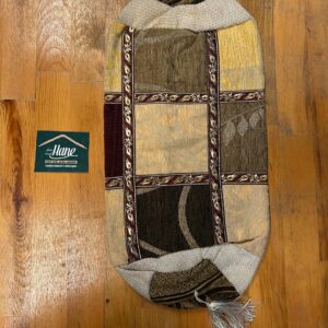 KUMAŞ PATCHWORK SİLİNDİR YASTIK 20 X 46