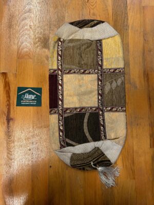 KUMAŞ PATCHWORK SİLİNDİR YASTIK 20 X 46