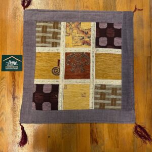 KUMAŞ PATCHWORK YASTIK 45 X 45