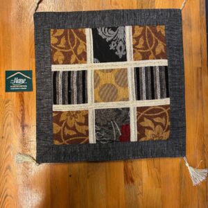 KUMAŞ PATCHWORK YASTIK 45 X 45