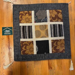 KUMAŞ PATCHWORK YASTIK 45 X 45