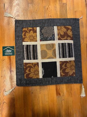 KUMAŞ PATCHWORK YASTIK 45 X 45