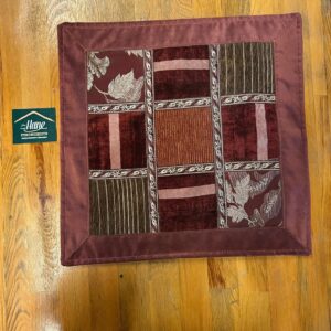 KUMAŞ PATCHWORK YASTIK 45 X 45