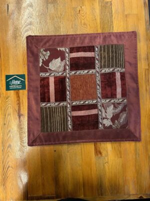 KUMAŞ PATCHWORK YASTIK 45 X 45