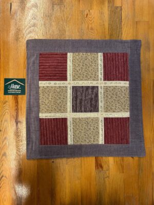 KUMAŞ PATCHWORK YASTIK 45 X 45