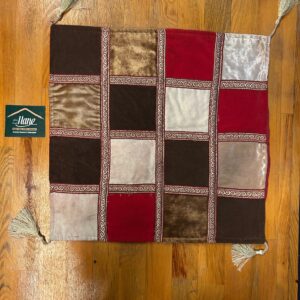 KUMAŞ PATCHWORK YASTIK 45 X 45