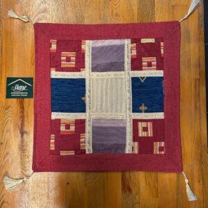 KUMAŞ PATCHWORK YASTIK 45 X 45
