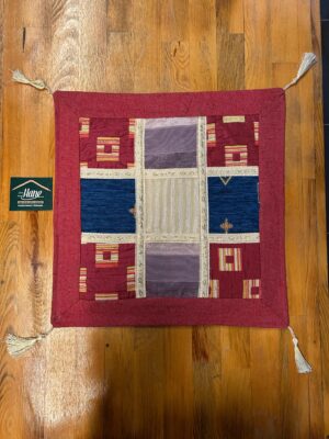 KUMAŞ PATCHWORK YASTIK 45 X 45