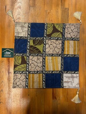KUMAŞ PATCHWORK YASTIK 45 X 45