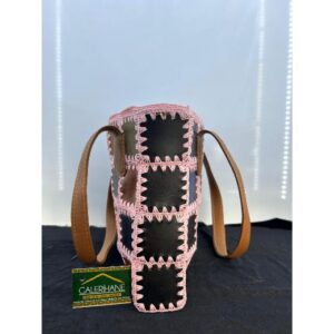 Patchwork Deri - Kilim Çanta Orta - Görsel 2