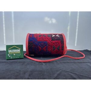 Silindir Deri - Kilim Çanta - Görsel 3