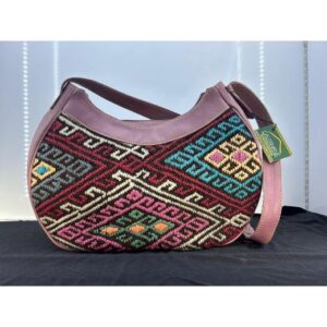 Venedik Deri - Kilim Çanta